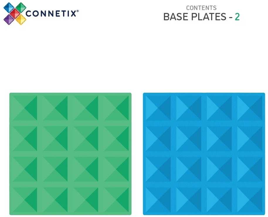 Connetix magnetiniai pagrindai 2vnt