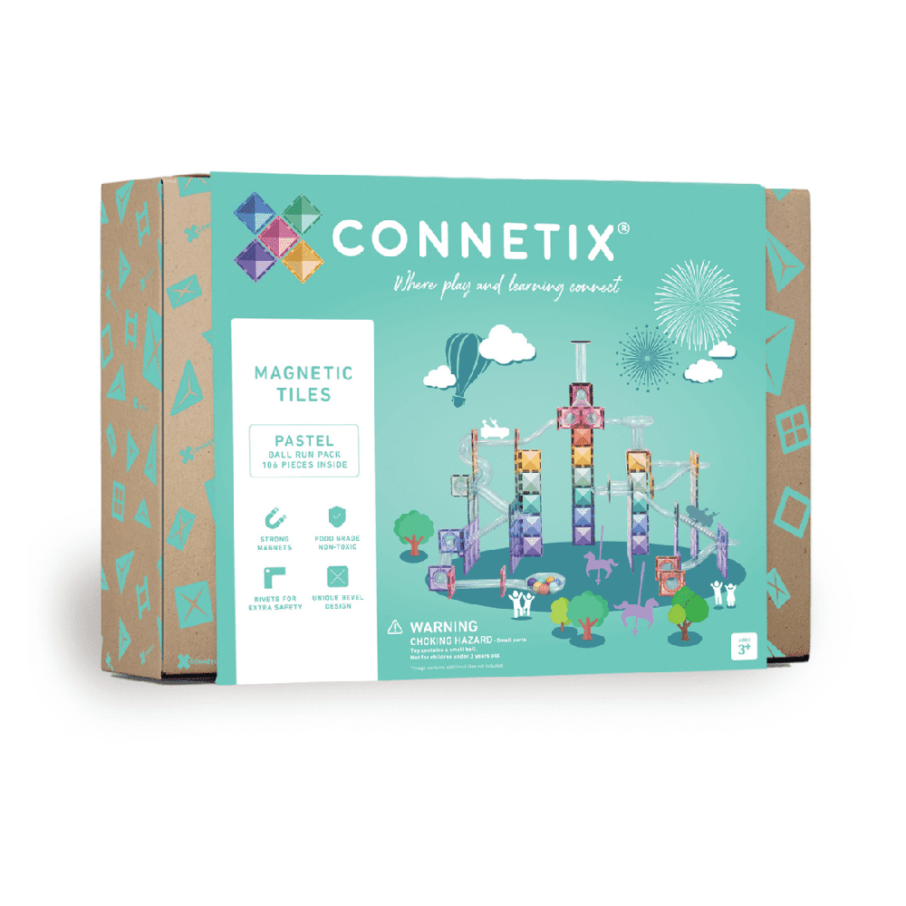 Connetix Pastelinė kamuoliukų trasa 106 dalys