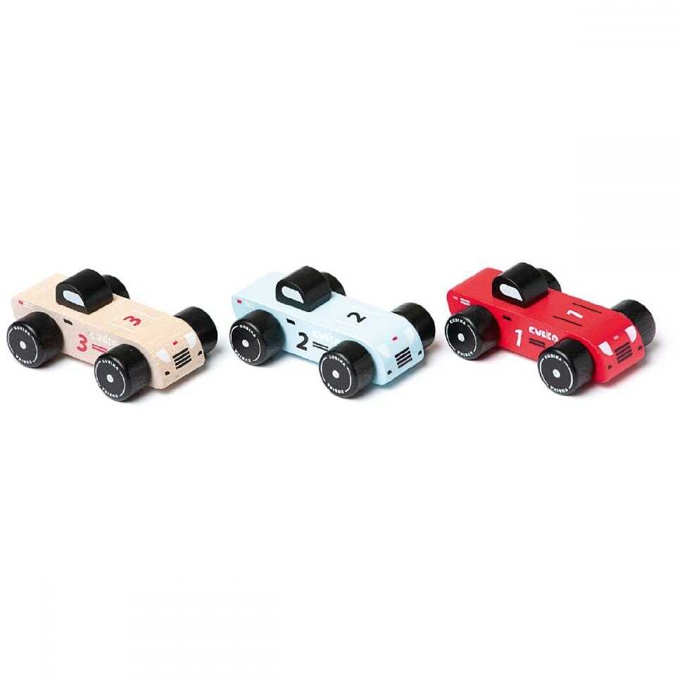 Cubika Mediniai lenktyniniai automobiliai, 3vnt