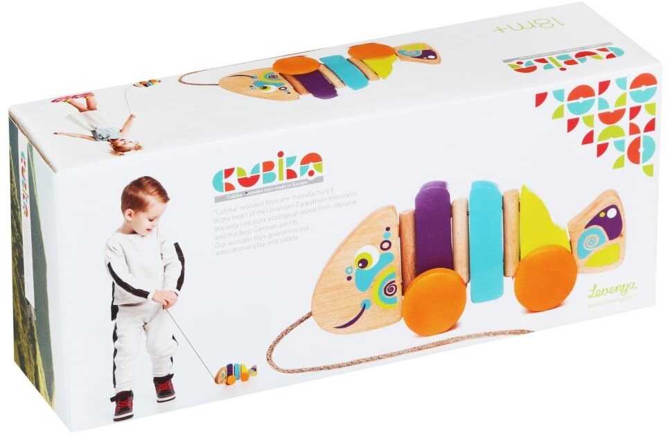 Cubika traukiamas žaislas "Žuvytė"