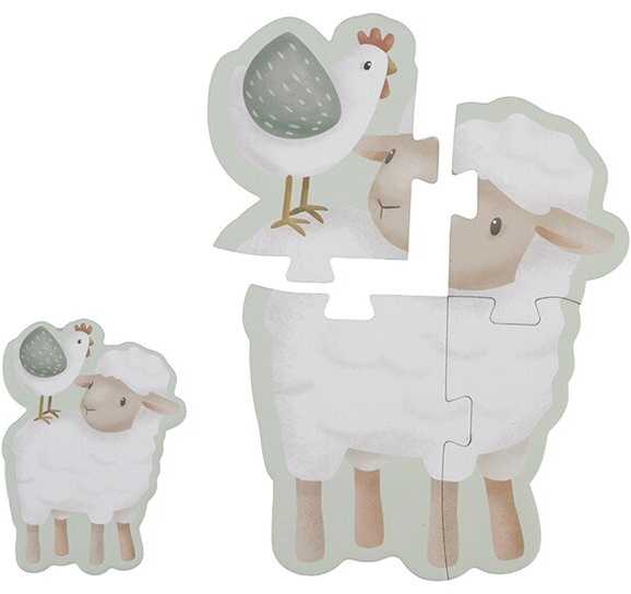Dėlionė Little Dutch Dėlionių rinkinys Kaime 6vnt