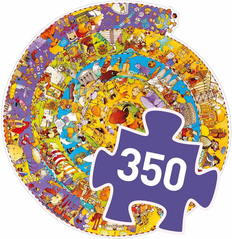Djeco Dėlionė + brošiūra - Istorija (350 detalių) ( DJ07470 )