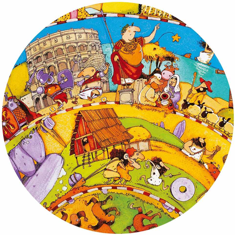 Djeco Dėlionė + brošiūra - Istorija (350 detalių) ( DJ07470 )