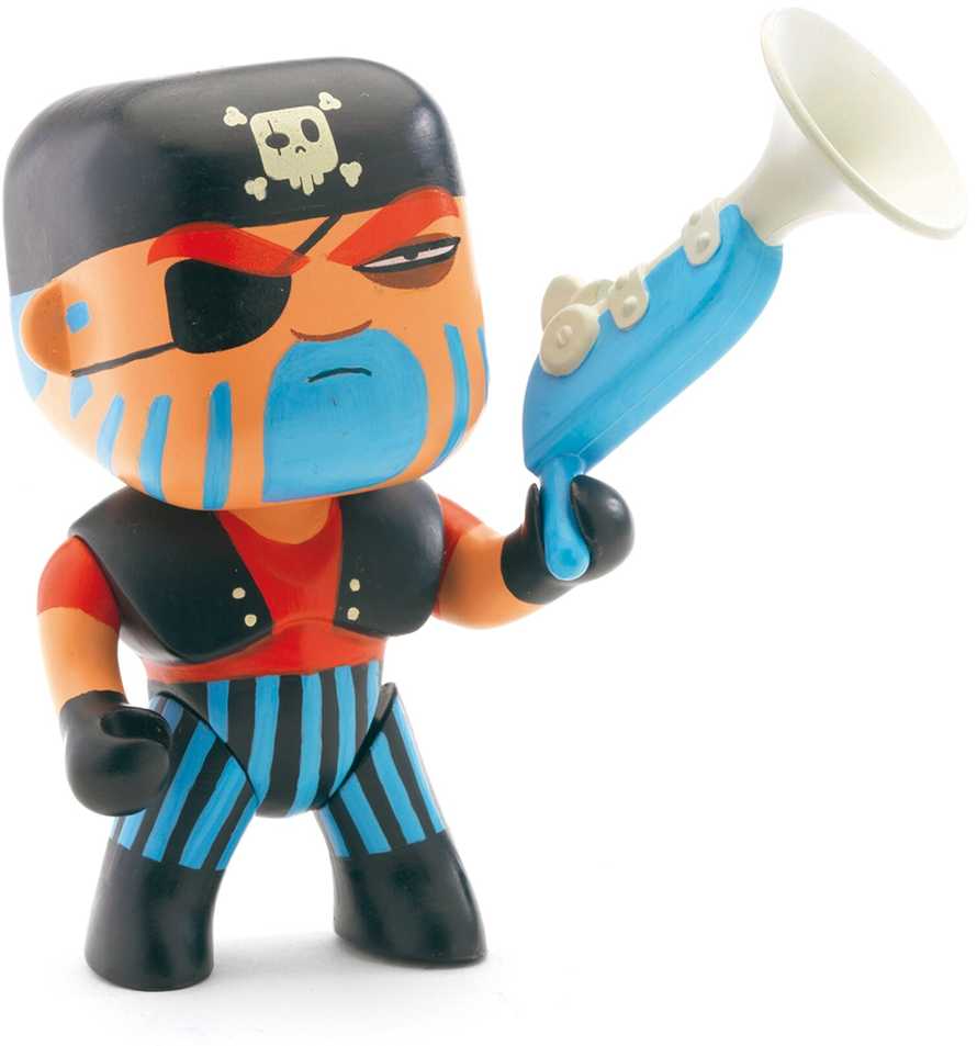 Djeco Arty Toys figūrėlės - Piratai - Džekas Kaukolė ( DJ06801 )