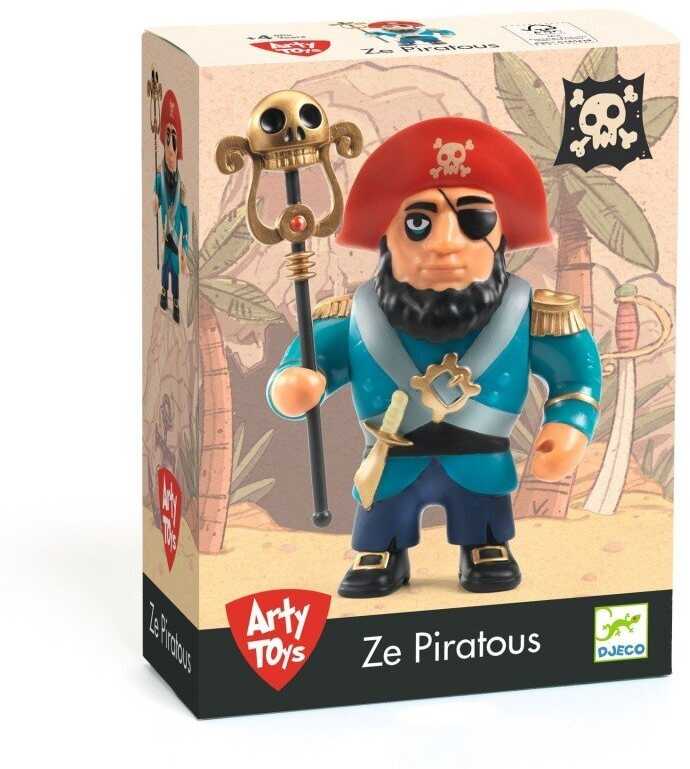 Djeco Arty Toys figūrėlės - Piratai - Vadasis Piratous