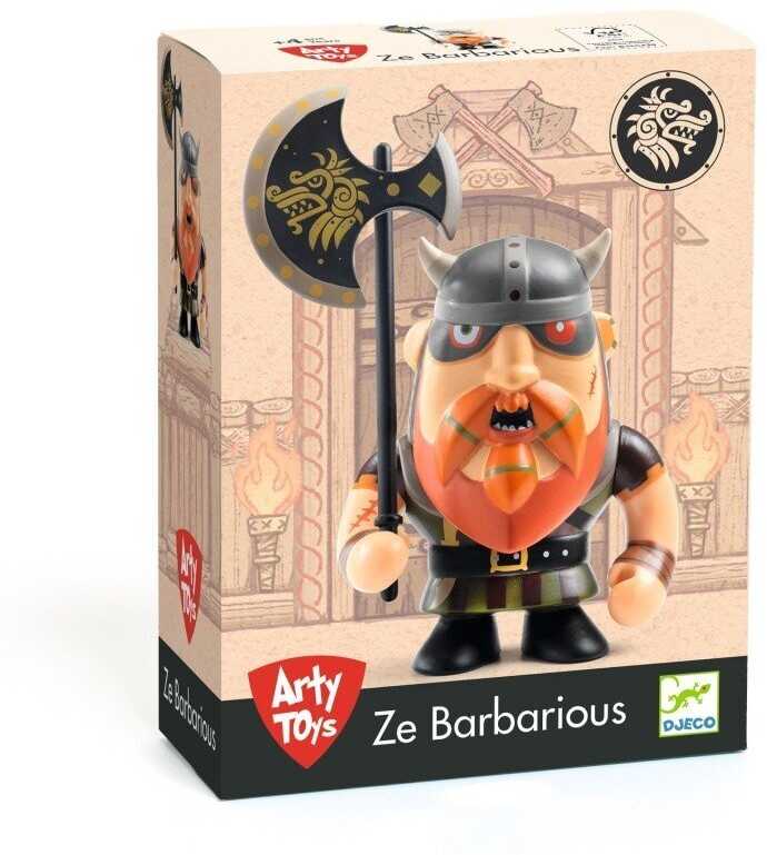 Djeco Arty Toys figūrėlės - Vikingai - Vadasis Barbarious
