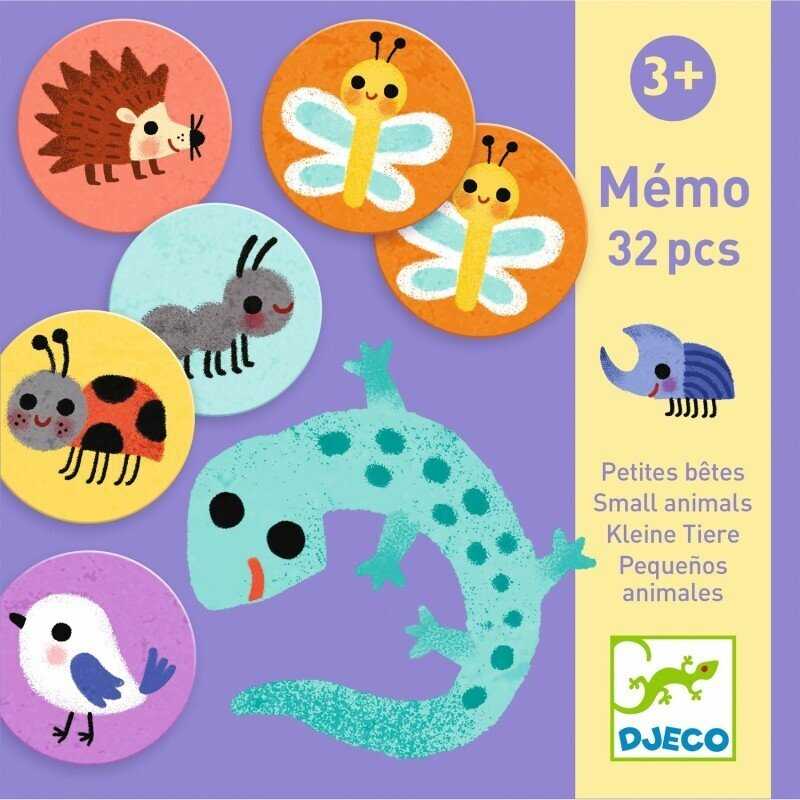 Djeco Atminties žaidimas - Gyvūnai (32 vnt.) ( DJ08254 )