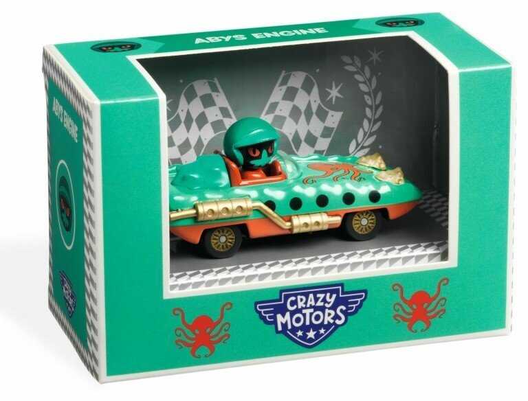 Djeco Crazy motors - Žaislinė mašinėlė - Aštuonkojų variklis ( DJ05493 )