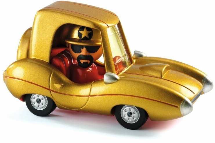 Djeco Crazy motors - Žaislinė mašinėlė - Auksinė žvaigždė ( DJ05475 )
