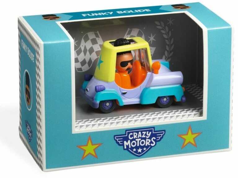 Djeco Crazy motors - Žaislinė mašinėlė - Funky Bolide ( DJ05477 )