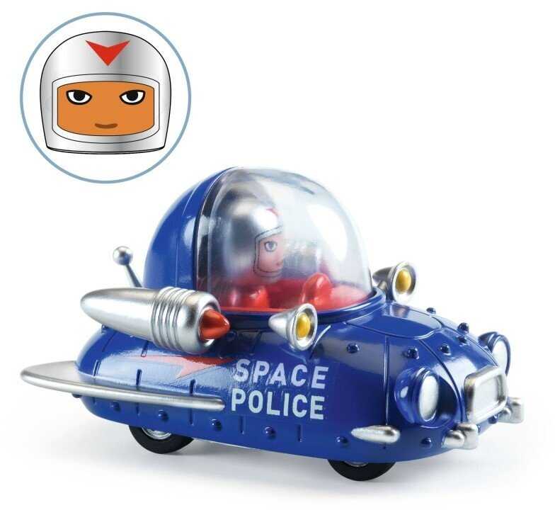 Djeco Crazy motors - Žaislinė mašinėlė - Kosminė policija