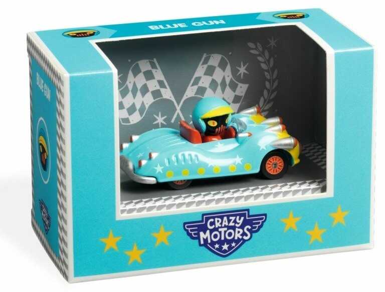 Djeco Crazy motors - Žaislinė mašinėlė - Mėlynas ginklas ( DJ05490 )
