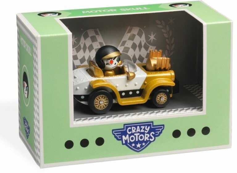 Djeco Crazy motors - Žaislinė mašinėlė - Motorinė kaukolė ( DJ05488 )