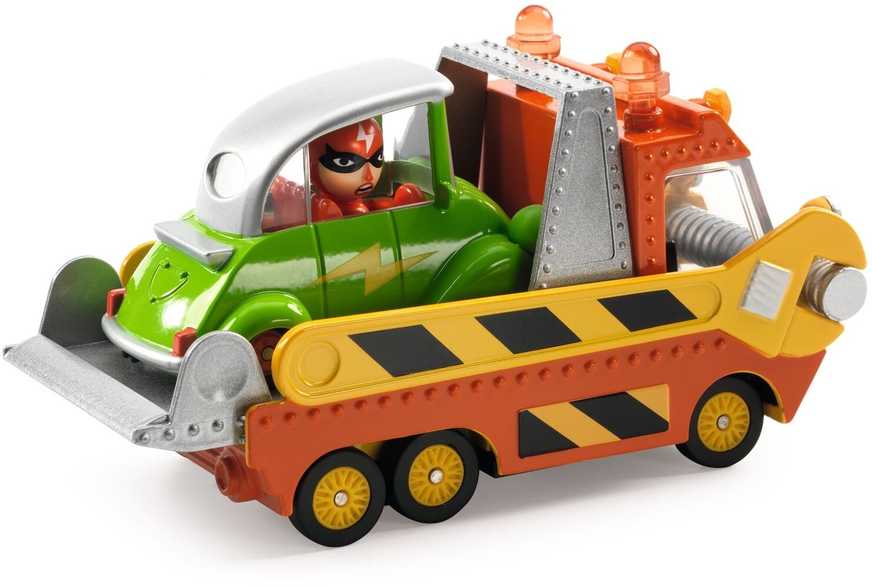Djeco Crazy motors - Žaislinė mašinėlė – Pamišęs vilkikas ( DJ05494 )