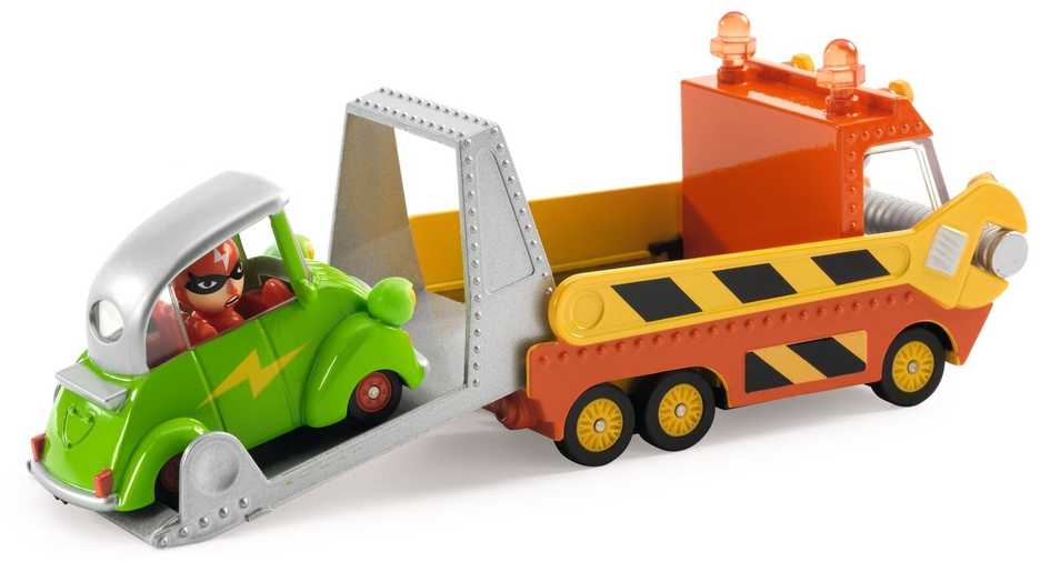 Djeco Crazy motors - Žaislinė mašinėlė – Pamišęs vilkikas ( DJ05494 )