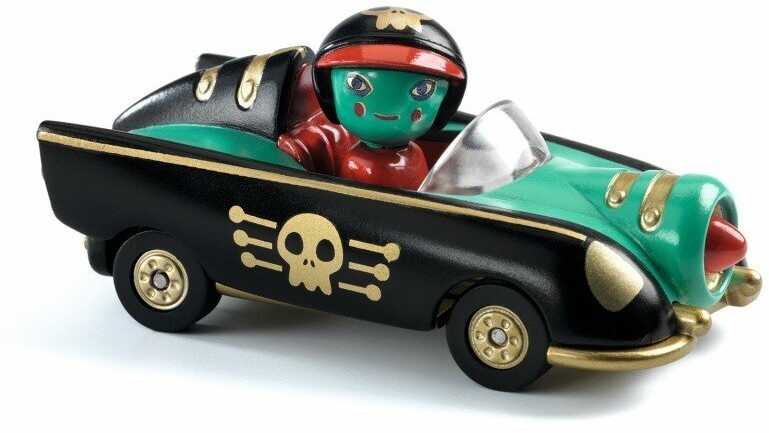 Djeco Crazy motors - Žaislinė mašinėlė - Piratų automobilis ( DJ05487 )