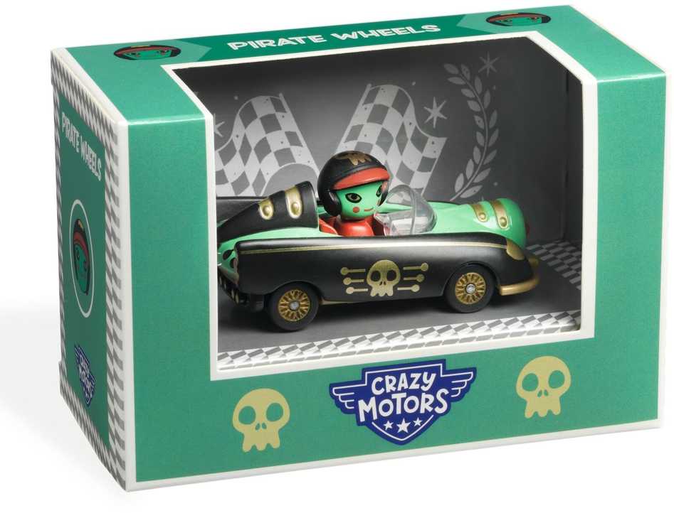 Djeco Crazy motors - Žaislinė mašinėlė - Piratų automobilis ( DJ05487 )