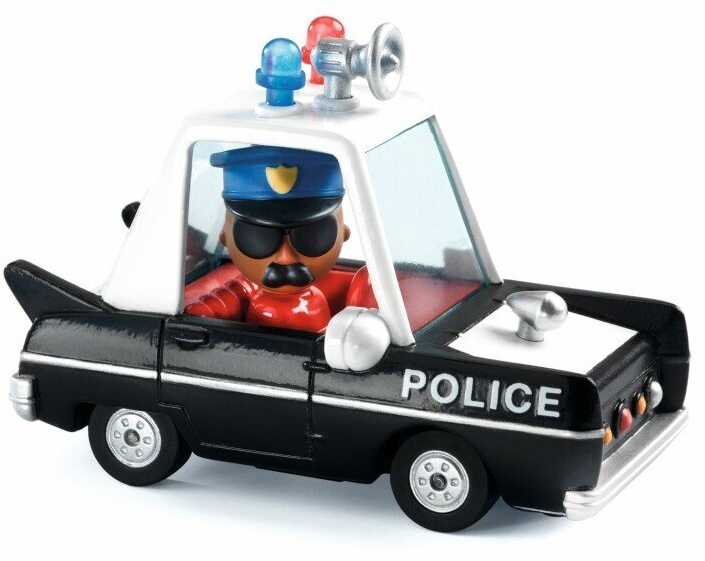 Djeco Crazy motors - Žaislinė mašinėlė - Paskubėk policija ( DJ05473 )