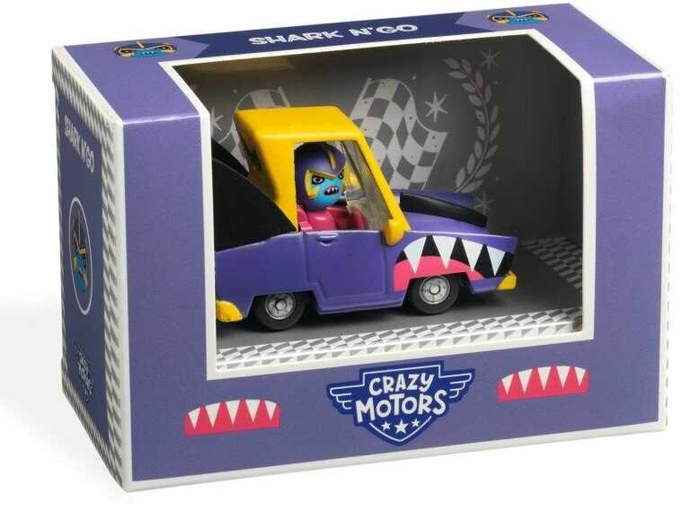 Djeco Crazy motors - Žaislinė mašinėlė - Ryklys ( DJ05476 )