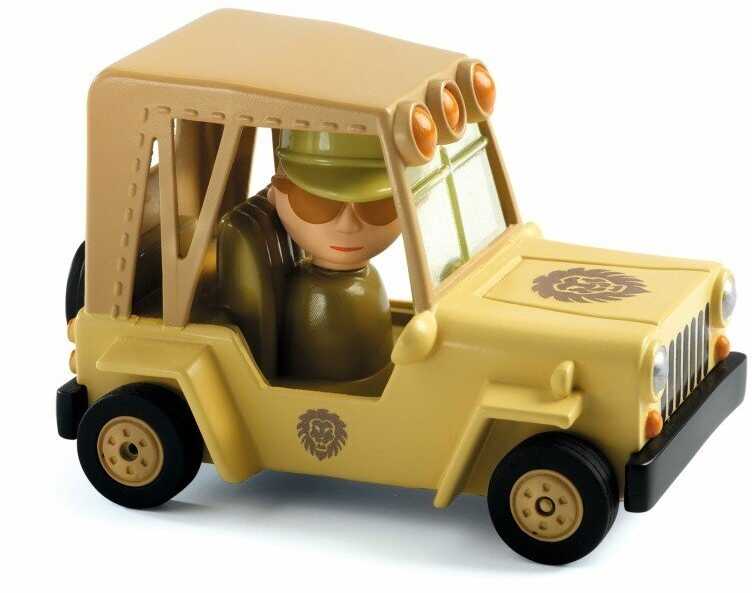 Djeco Crazy motors - Žaislinė mašinėlė - Safari liūtas ( DJ05480 )