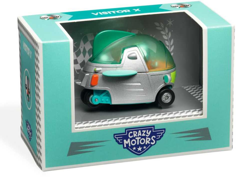 Djeco Crazy motors - Žaislinė mašinėlė - Lankytojas X ( DJ05478 )
