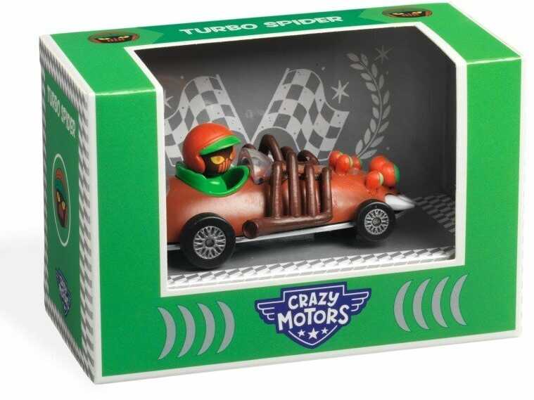 Djeco Crazy motors - Žaislinė mašinėlė - Turbo voras ( DJ05489 )