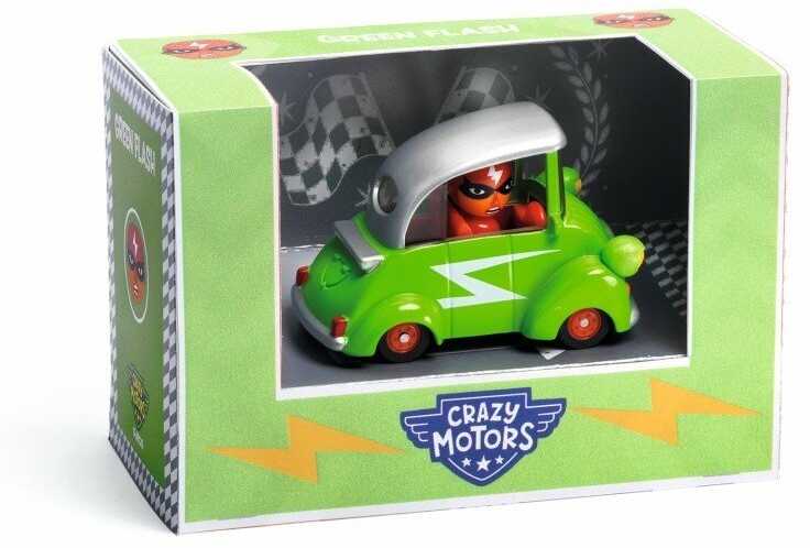 Djeco Crazy motors - Žaislinė mašinėlė - Žalia blykstė ( DJ05471 )