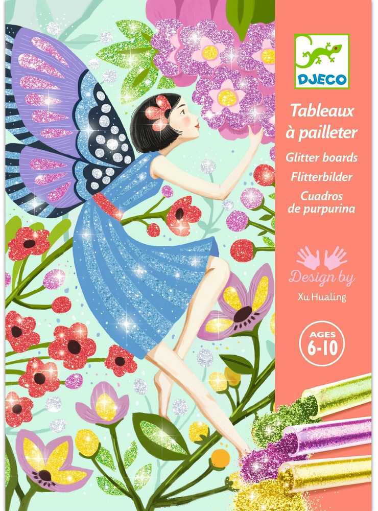 Djeco Blizgūs paveikslėliai - Švelnus fėjų gyvenimas ( DJ09516 )
