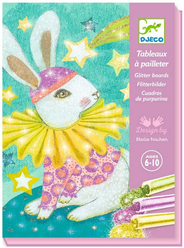 Djeco Blizgūs paveikslėliai - Gyvūnų karnavalas ( DJ09524 )