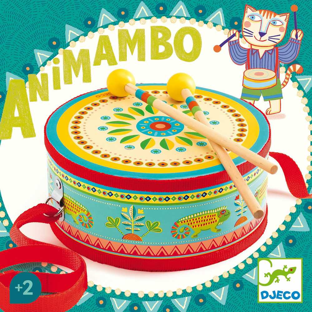 Djeco Animambo Muzikinis instrumentas - Būgnas ( DJ06004 )