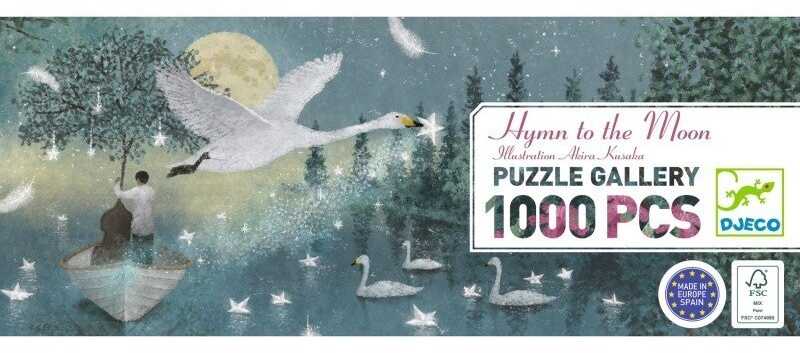 Djeco Dėlionė - Himnas Mėnuliui (1000 detalių)