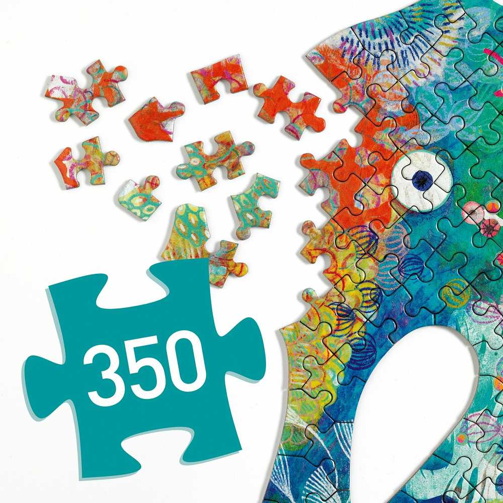 Djeco Forminė dėlionė - Jūrų arkliukas (350 detalių) ( DJ07653 )
