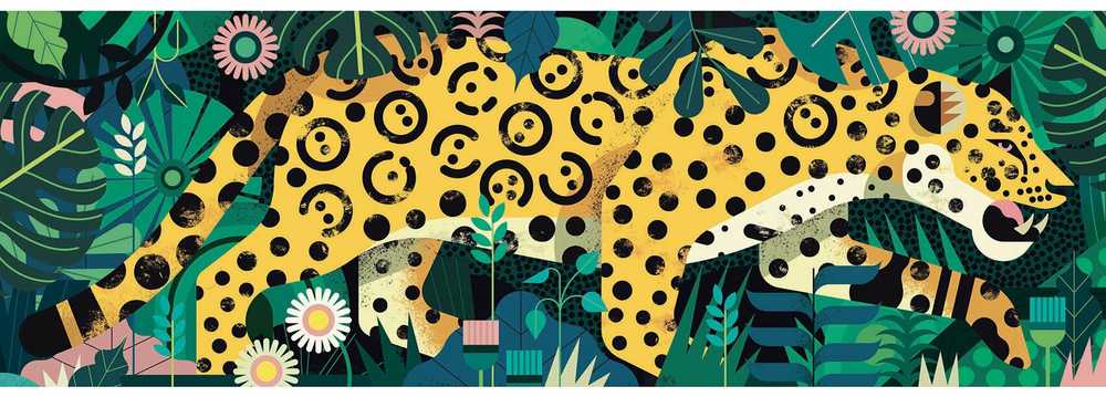 Djeco Dėlionė - Leopardas (1000 detalių) ( DJ07645 )