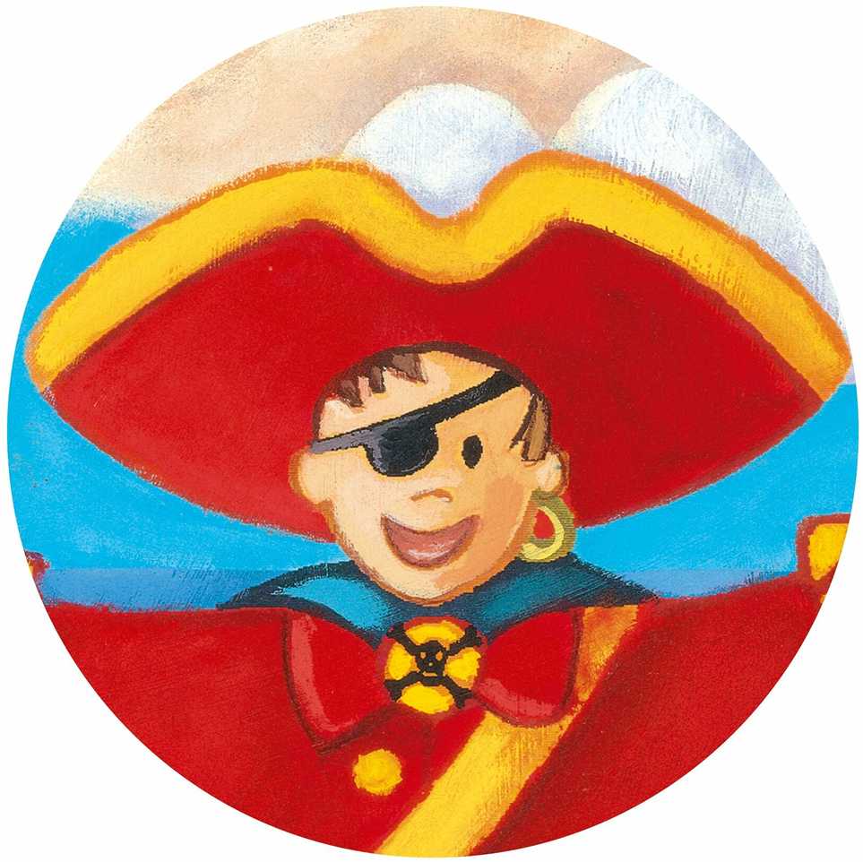 Djeco Dėlionė Piratas, 36 dalių