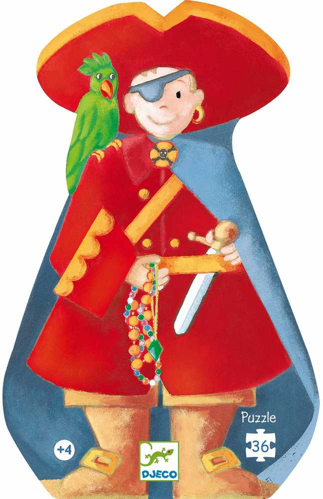 Djeco Dėlionė Piratas, 36 dalių