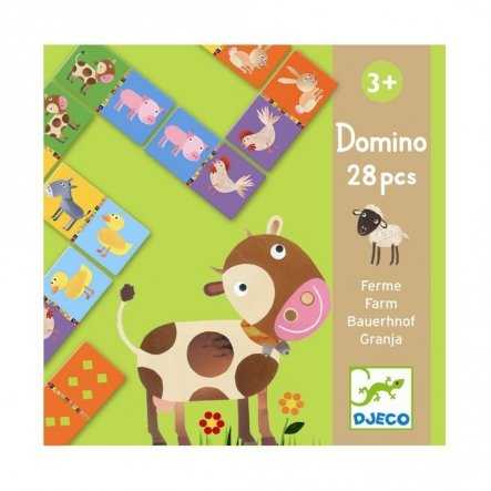 Djeco Domino - Ferma (28 vnt.) ( DJ08158 )