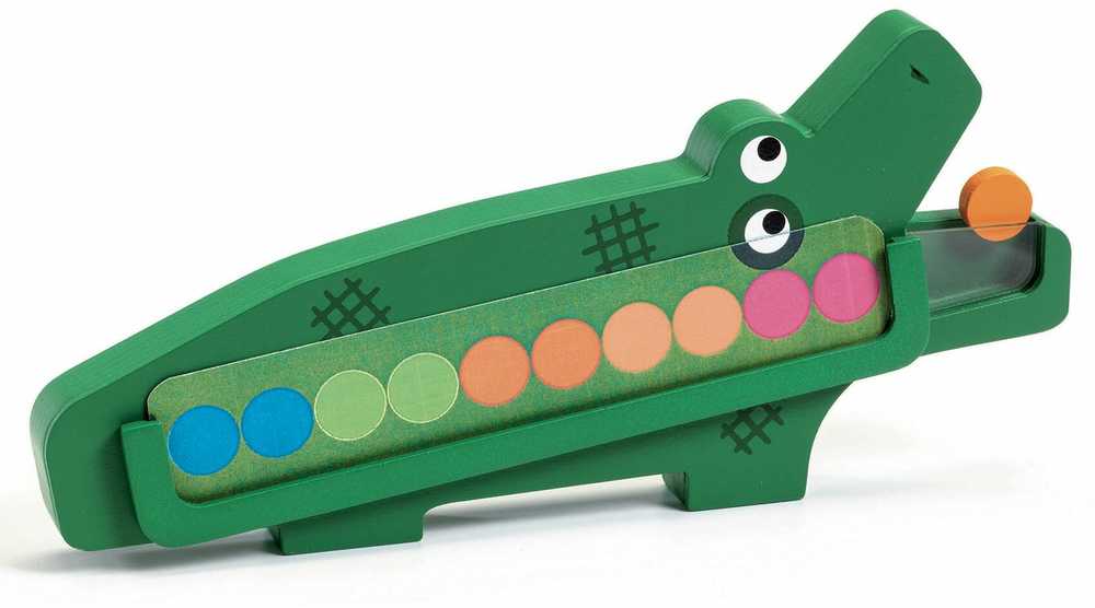 Djeco Edukacinis medinis žaidimas - Crococroc ( DJ01629 )