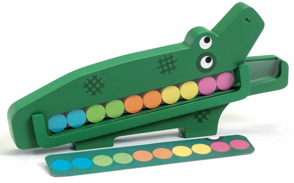 Djeco Edukacinis medinis žaidimas - Crococroc ( DJ01629 )