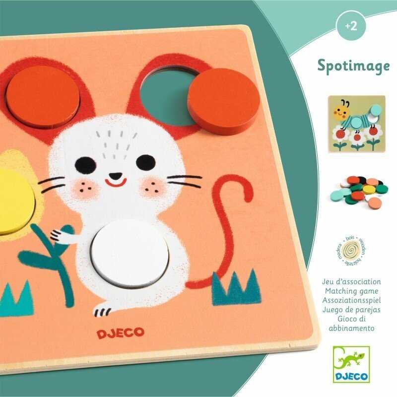 Djeco Edukacinis medinis žaidimas - Spotimage