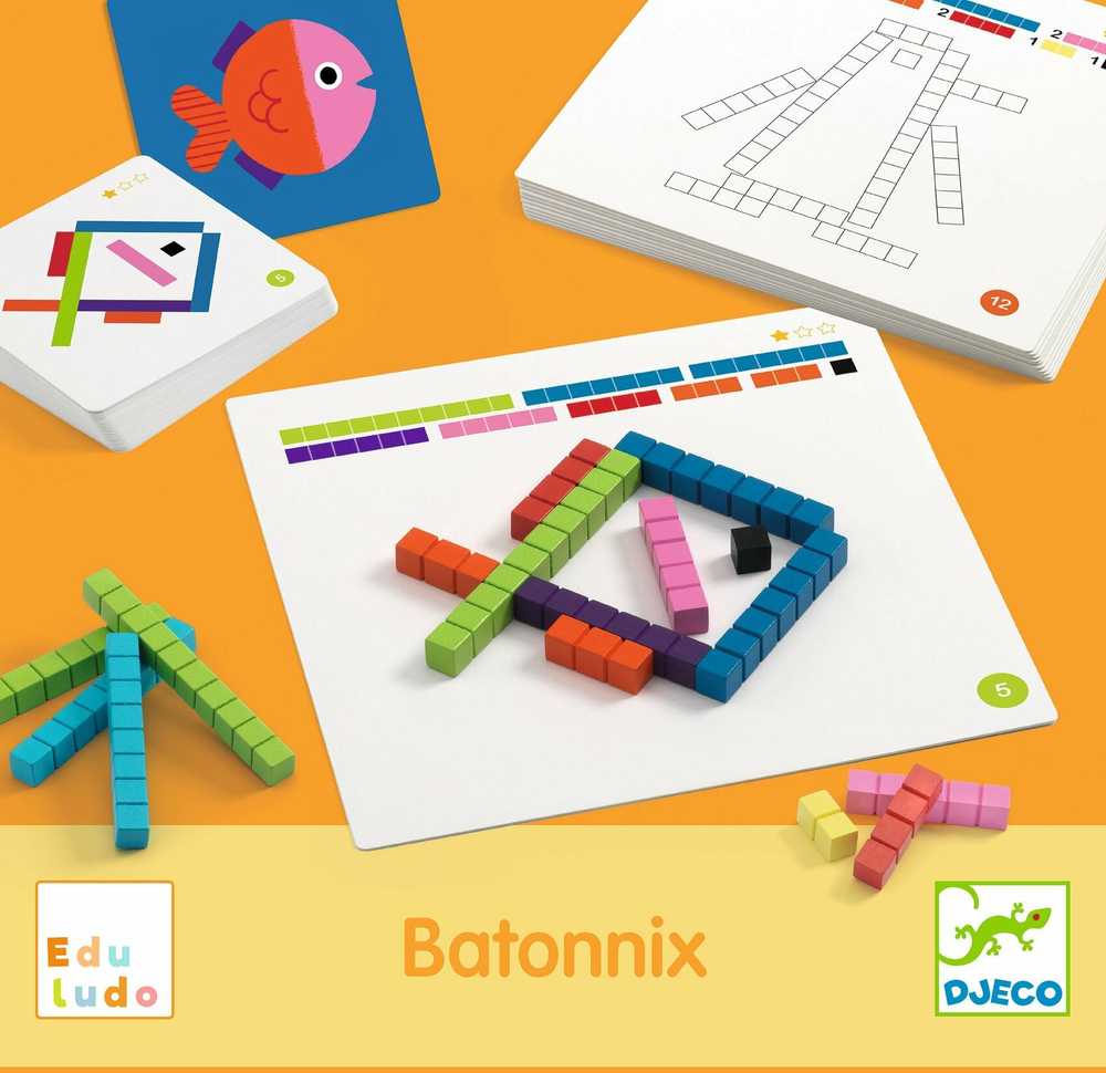 Djeco Edukacinis žaidimas - Eduludo - Batonnix ( DJ08268 )