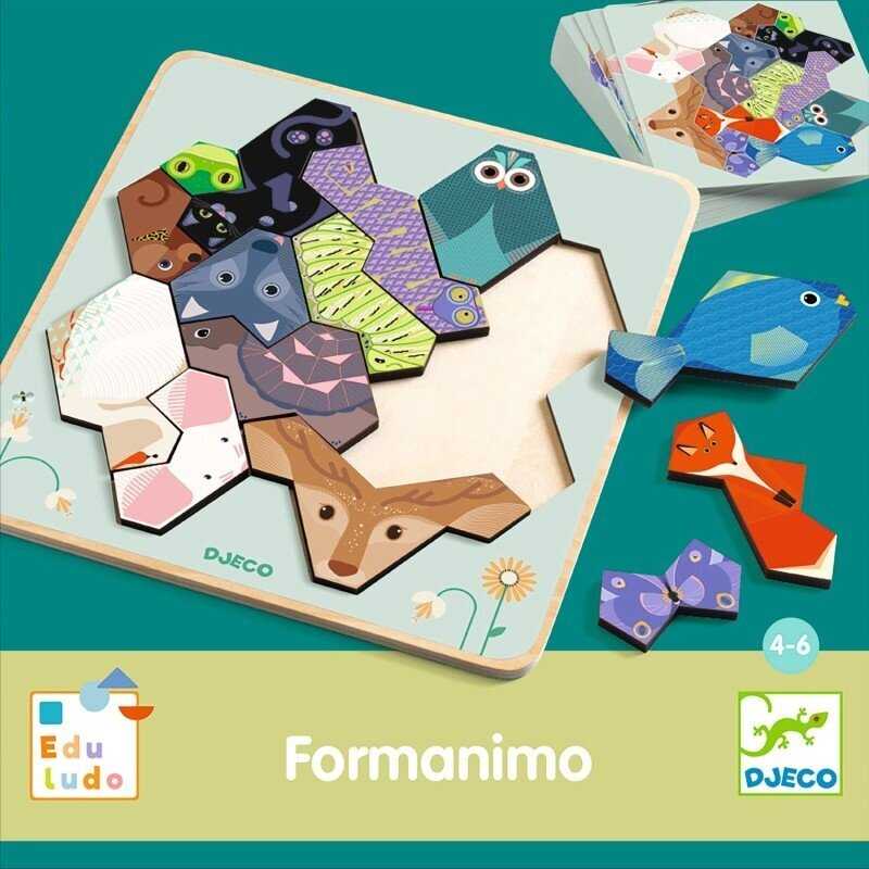 Djeco Edukacinis žaidimas - Eduludo - FormAnimo