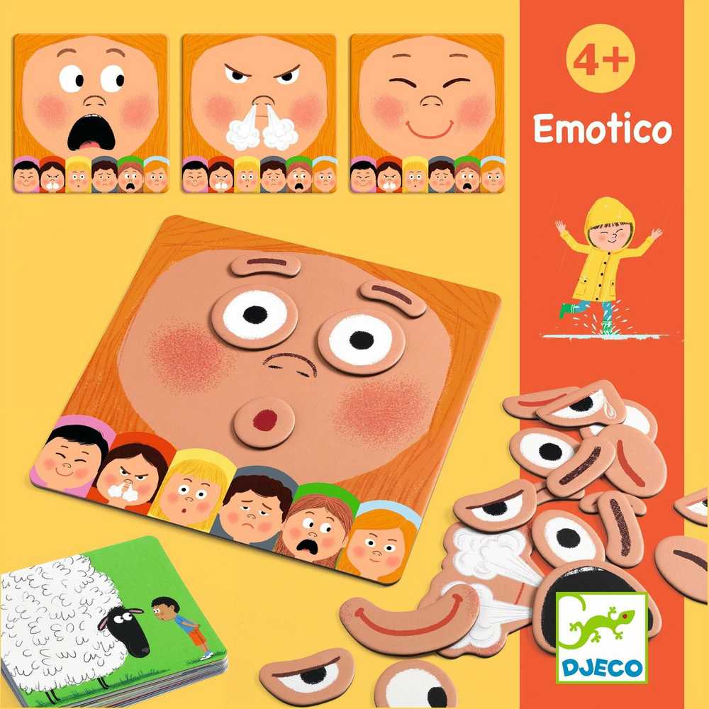 Djeco Edukacinis žaidimas - Eduludo - Emocijos ( DJ08196 )