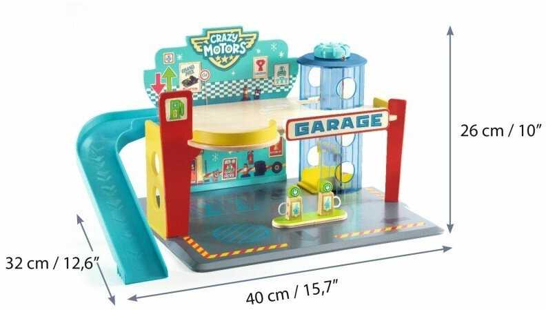 Djeco Crazy motors - Žaislinis garažas ( DJ05495 )