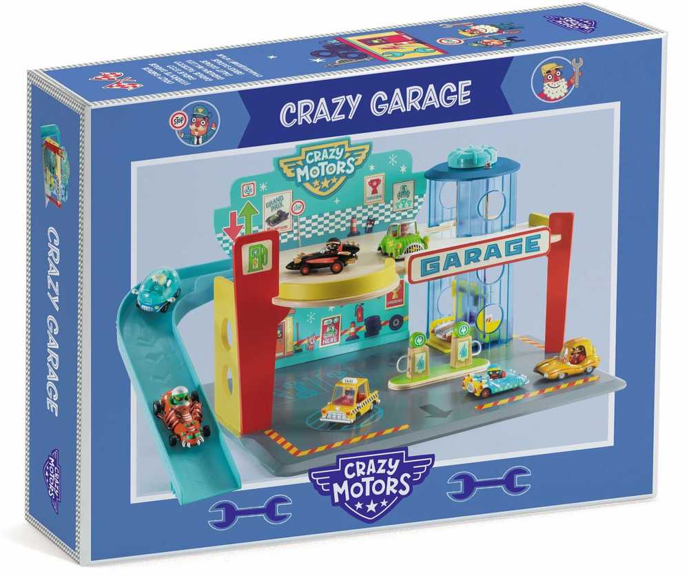 Djeco Crazy motors - Žaislinis garažas ( DJ05495 )