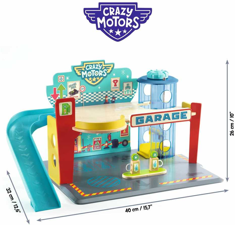 Djeco Crazy motors - Žaislinis garažas ( DJ05495 )