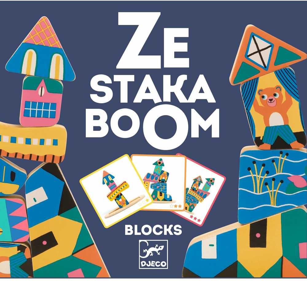 Djeco Konstrukcinis žaidimas - Ze Stakaboom ( DJ06438 )