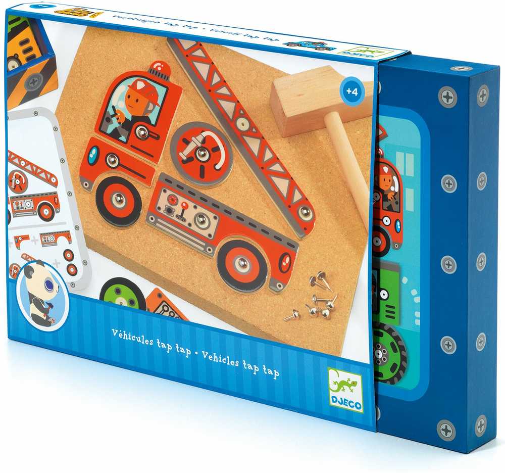 Djeco Tap Tap konstruktorius - Autodirbtuvės ( DJ06641 )