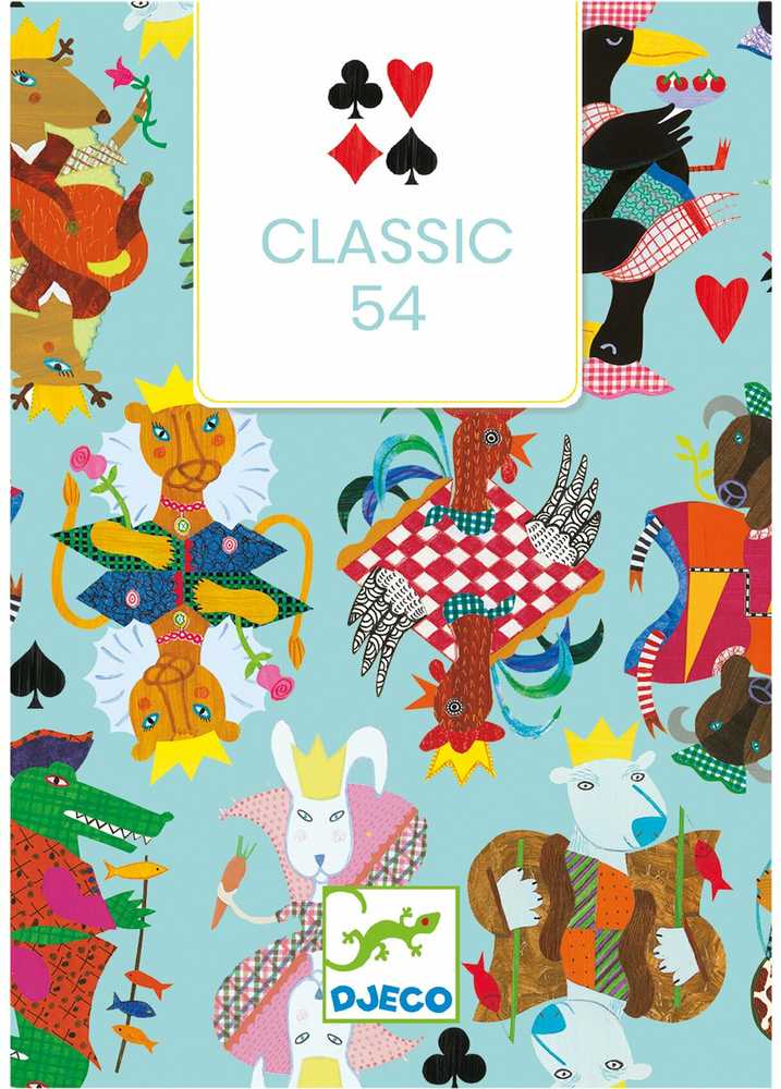 Djeco Kortų žaidimas - Klasikinis 54 ( DJ00551 )