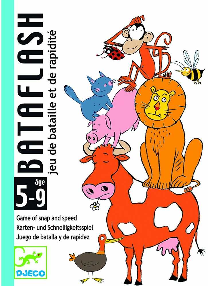 KNYGA Djeco Kortų žaidimas - Bataflash ( DJ05118 )