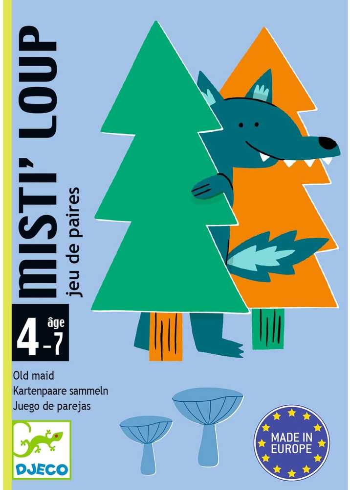Djeco Kortų žaidimas - Misti'Loup